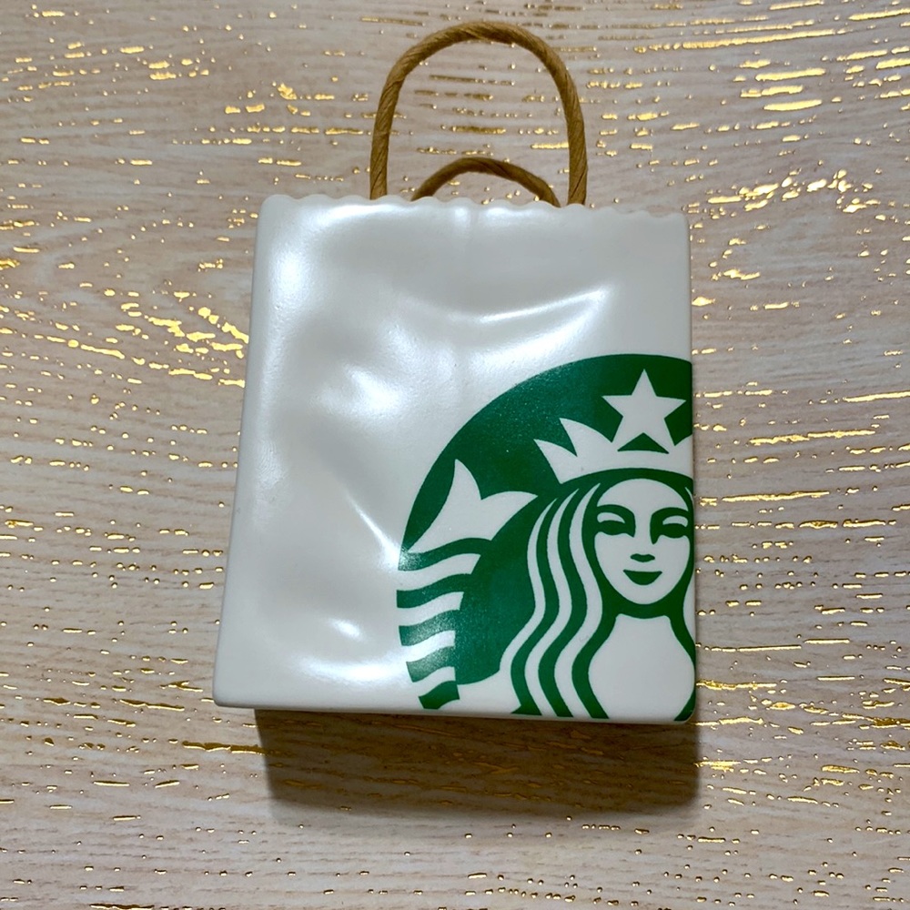 Starbucks ornament gift holder decor